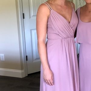 David’s Bridal “Quartz” Bridesmaid Dress